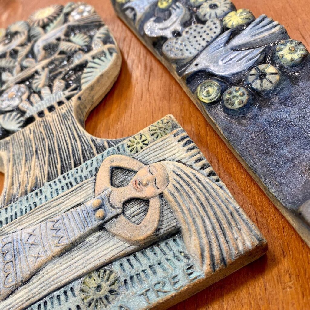 アートエッグ陶器自然釉置物インテリア工芸品美術品A1185