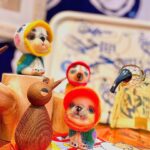 アペテラでhassu展開催！羊毛フェルト作家hassu氏のkawaiiフィギュアが大集合。鳥になりたいわんちゃん等、北欧風デザインと飾るとお部屋が明るく！