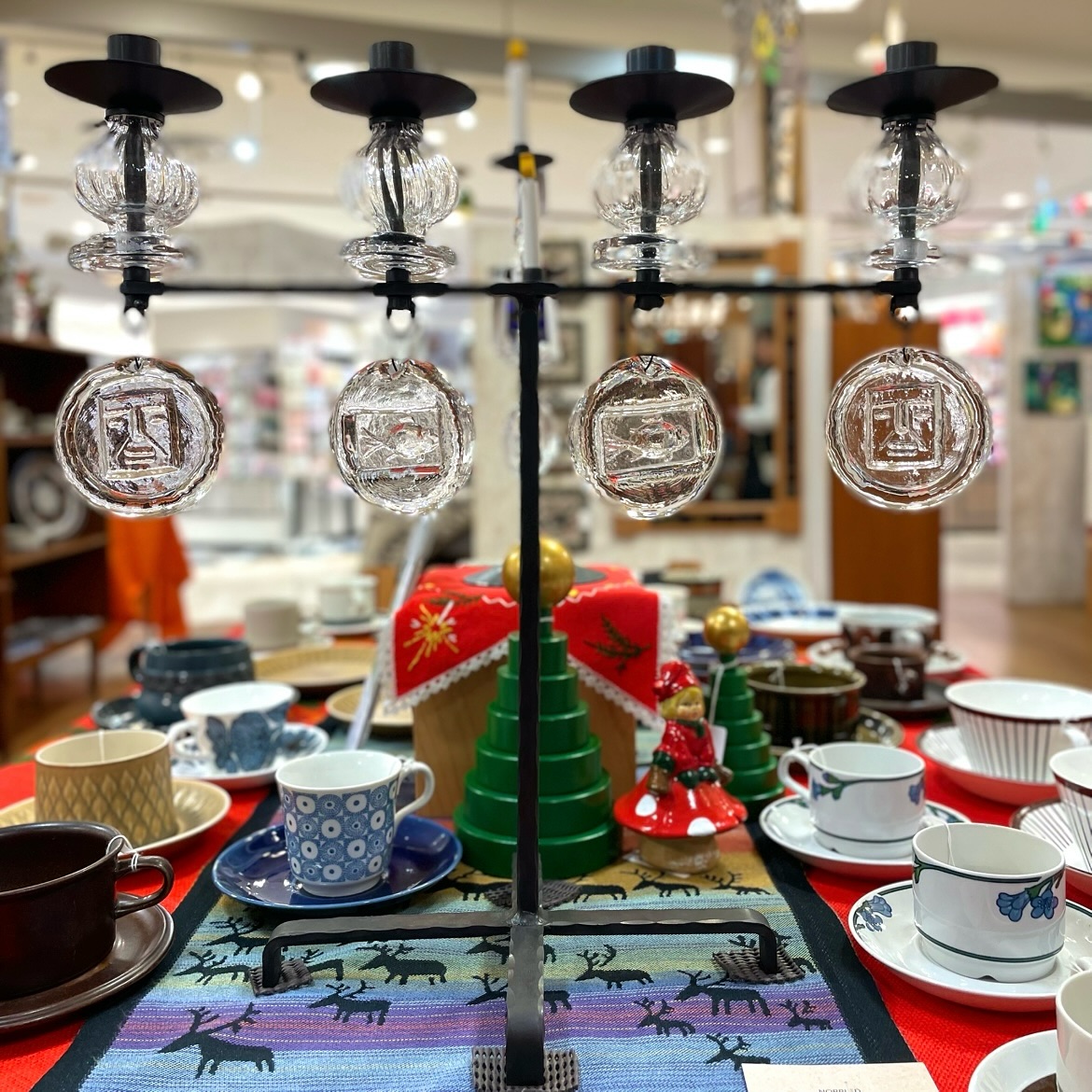 【新入荷】エリックホグランのキャンドルスタンド。スウェーデン|ヴィンテージ北欧家具、インテリア アペテラ 仙台パルコB1F