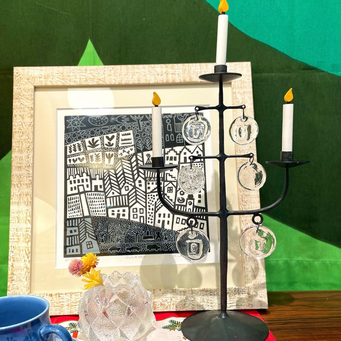 【新入荷】エリックホグランのキャンドルスタンド。スウェーデン|ヴィンテージ北欧家具、インテリア アペテラ 仙台パルコB1F