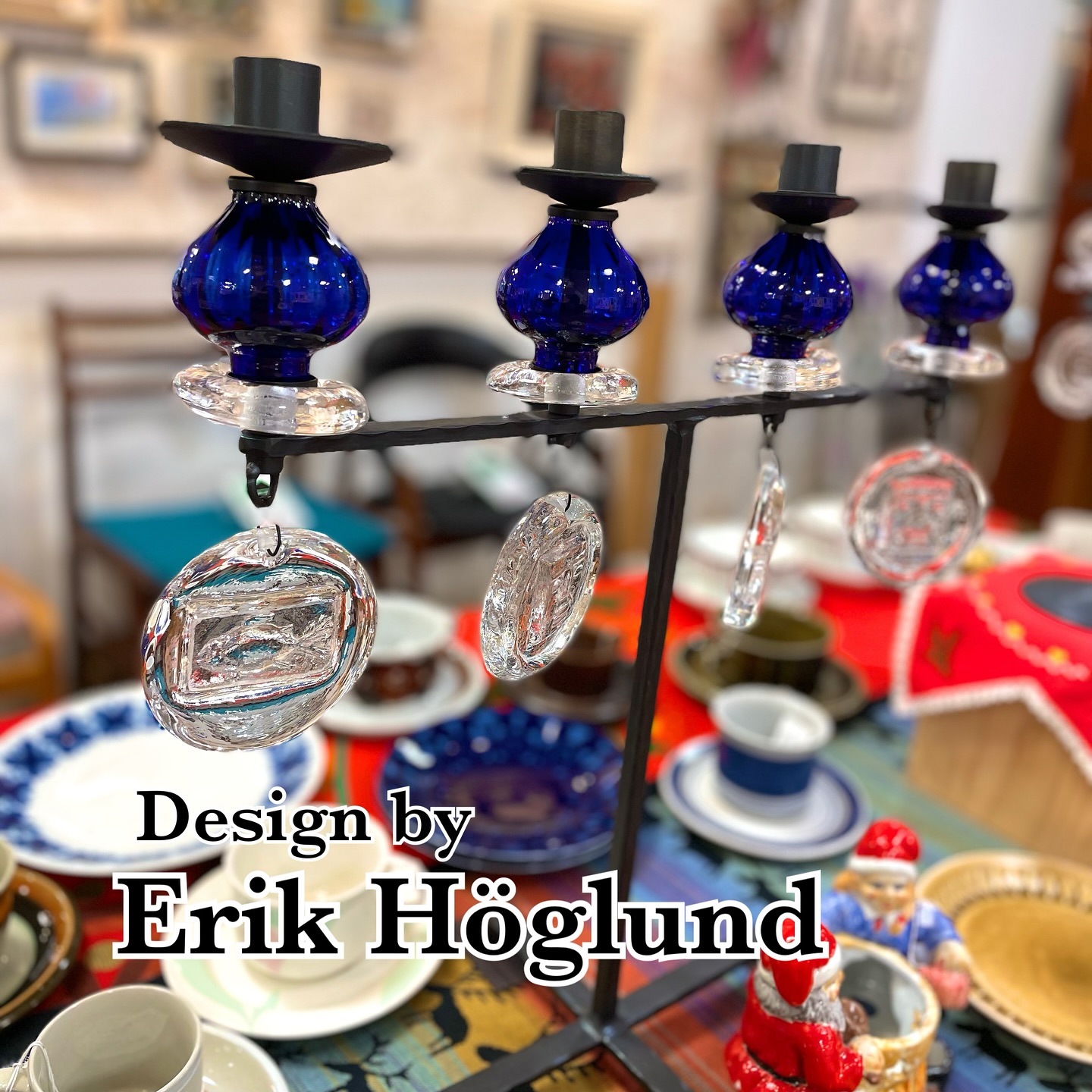 【新入荷】エリックホグランのキャンドルスタンド。スウェーデン|ヴィンテージ北欧家具、インテリア アペテラ 仙台パルコB1F