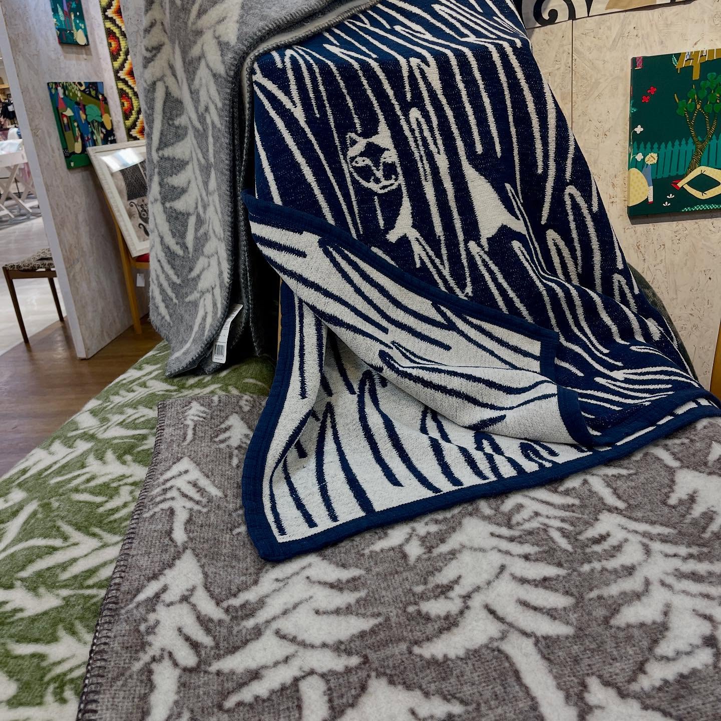 アペテラのウール100%ブランケットで冬支度を。KLIPPA｜ヴィンテージ北欧家具、インテリア アペテラ 仙台パルコB1F