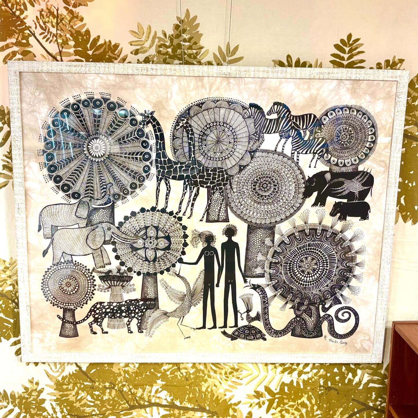 スウェーデンのハイジ新作アートがアペテラに。優しい空気の「バ｜ヴィンテージ北欧家具、インテリア アペテラ 仙台パルコB1F